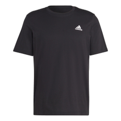 Мужское теннисное поло adidas Essentials Single Jersey Embroidered Small Logo T-Shirt Men - Black, Beige