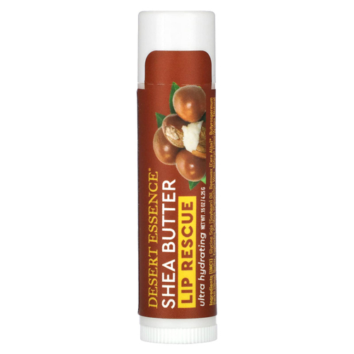 Desert Essence, Lip Rescue, суперувлажняющий бальзам для губ с маслом ши, 4,25 г (0,15 унции)