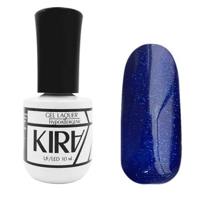 КИРА Гель-лак   NIGHT  №001 10 мл.