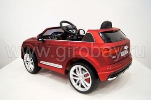 Детский электромобиль River Toys AUDI Q7 QUATTRO красный