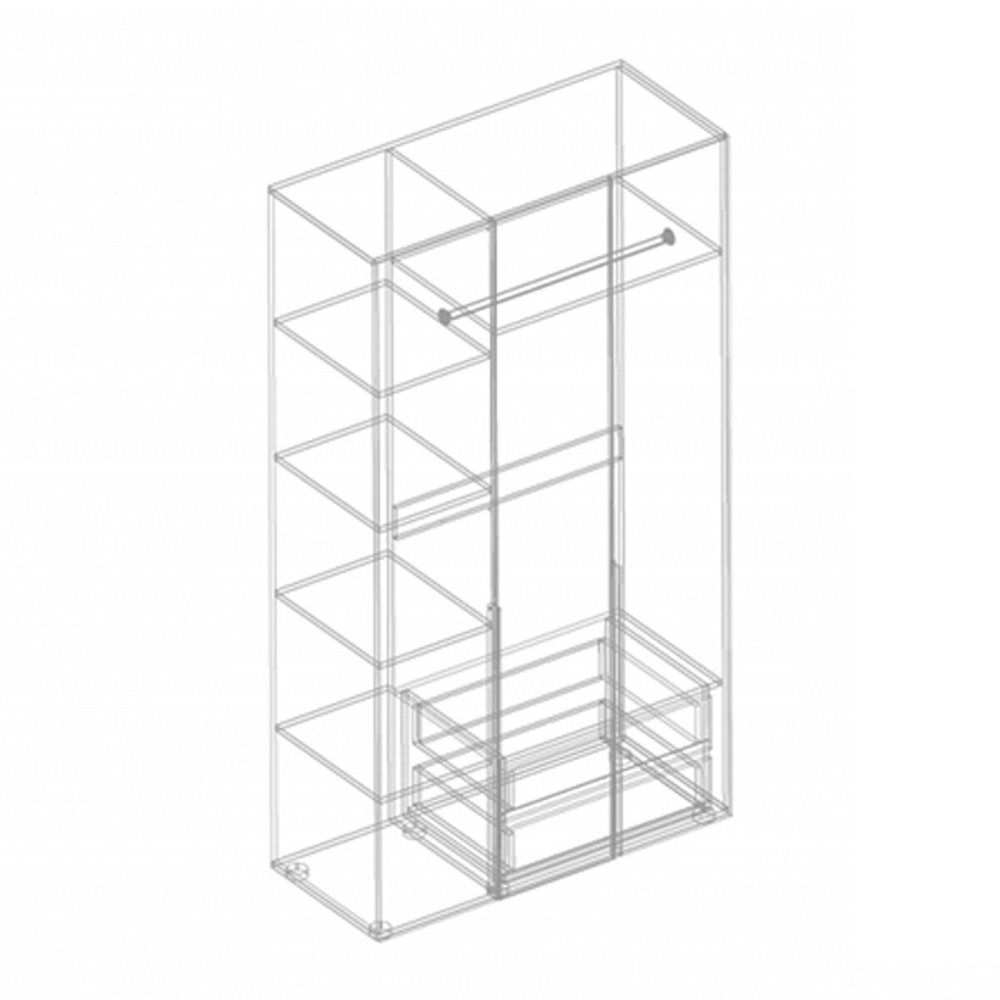 Вита Шкаф 3-х дверный