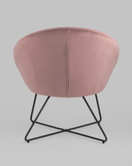 Кресло Колумбия пыльно-розовое