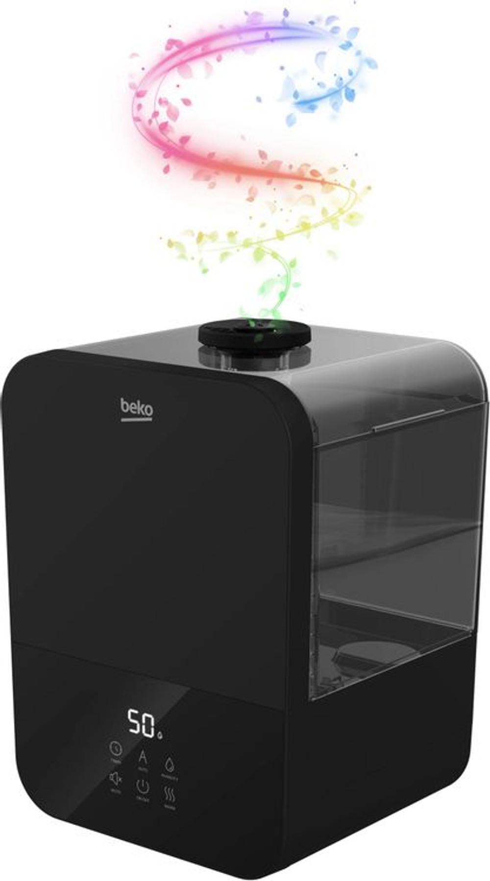 Увлажнитель воздуха ультразвуковой Beko ATH 7130 BT,  6л,  черный