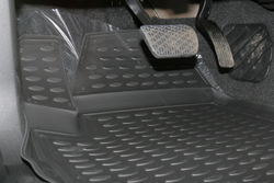 Коврики Standard, в салон SSANG YONG Actyon 2006- , 4 шт. (полиуретан, чёрные) Element.NLC.61.07.210