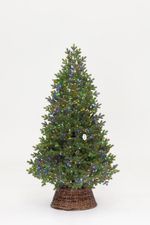 Елка с гирляндой 2в1 «Измайловская» (Литая хвоя) 3 м