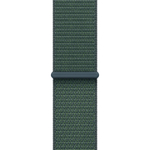 Часы Apple Watch SE, 44 мм, алюминий цвета «сияющая звезда», браслет Sport Loop цвета «горное озеро» (2024)