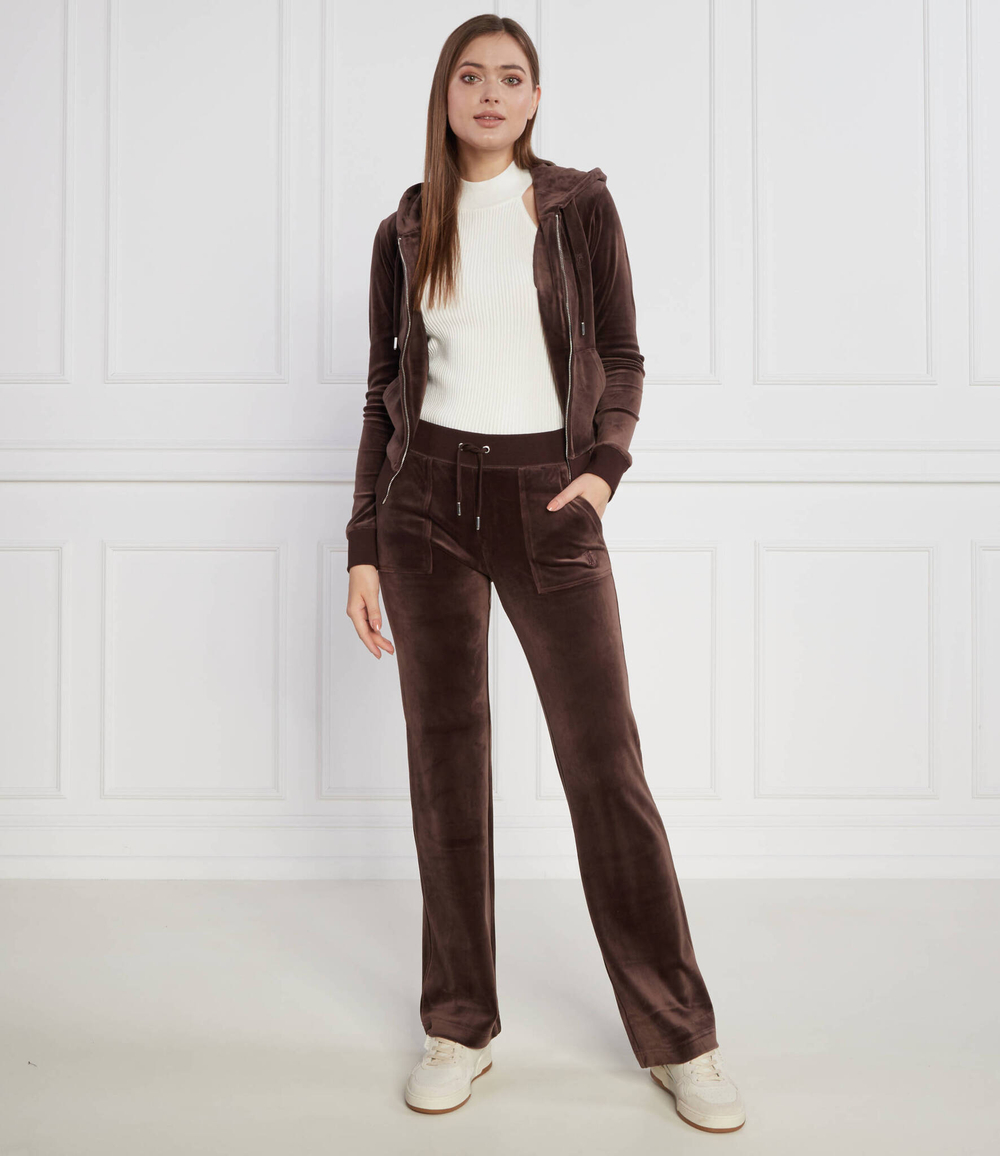 Спортивные штаны Del Ray Juicy Couture - коричневый(JCAP180)