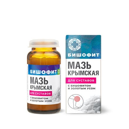 Бишофит Мазь крымская "Для суставов" с бишофитом и золотым усом