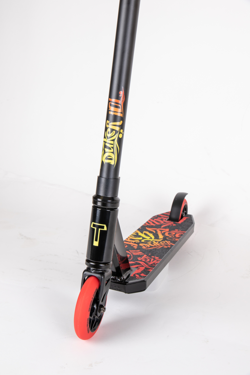 Трюковой самокат Tech Team Duker 101 2022 black/red