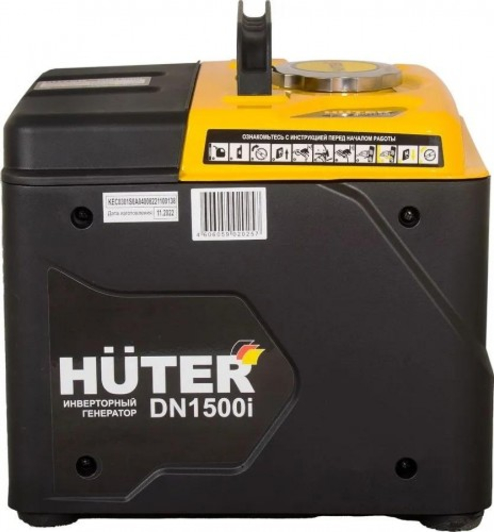 Бензогенератор HUTER DN 1500 i инверторный 64/10/4