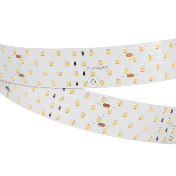Светодиодная лента Arlight 30W/m 280LED/m 2835SMD теплый белый 2,5M 020391(2)