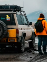 Наклейка автомобильная Симпсоны