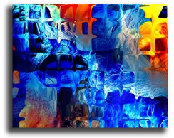 Постер "Абстрактное стекло"