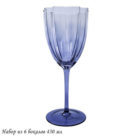 Lenardi 584-035 Набор из 6 бокалов 430мл в под.уп.(х4)Стекло