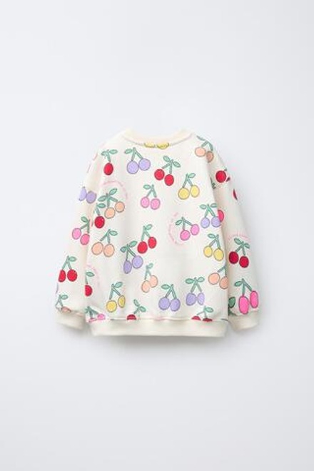 ZARA ХУДИ С ПРИНТОМ, РАЗНОЦВЕТНЫЙ