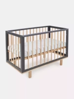 Кровать детская 120*60 RANT "INDY" (арт.866) без маятника Moon Grey