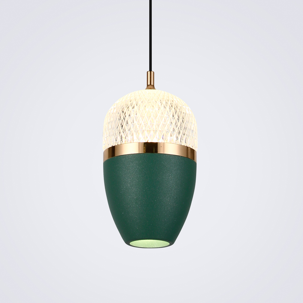 Подвесной светодиодный cветильник LED4U L8754-1 GN