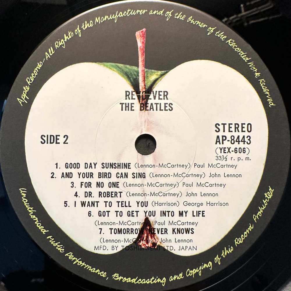The Beatles - Revolver (Япония 1974г.)