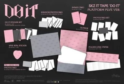 Альбом STRAY KIDS - SKZ IT TAPE DO IT [PLATFORM PLVE ver.]