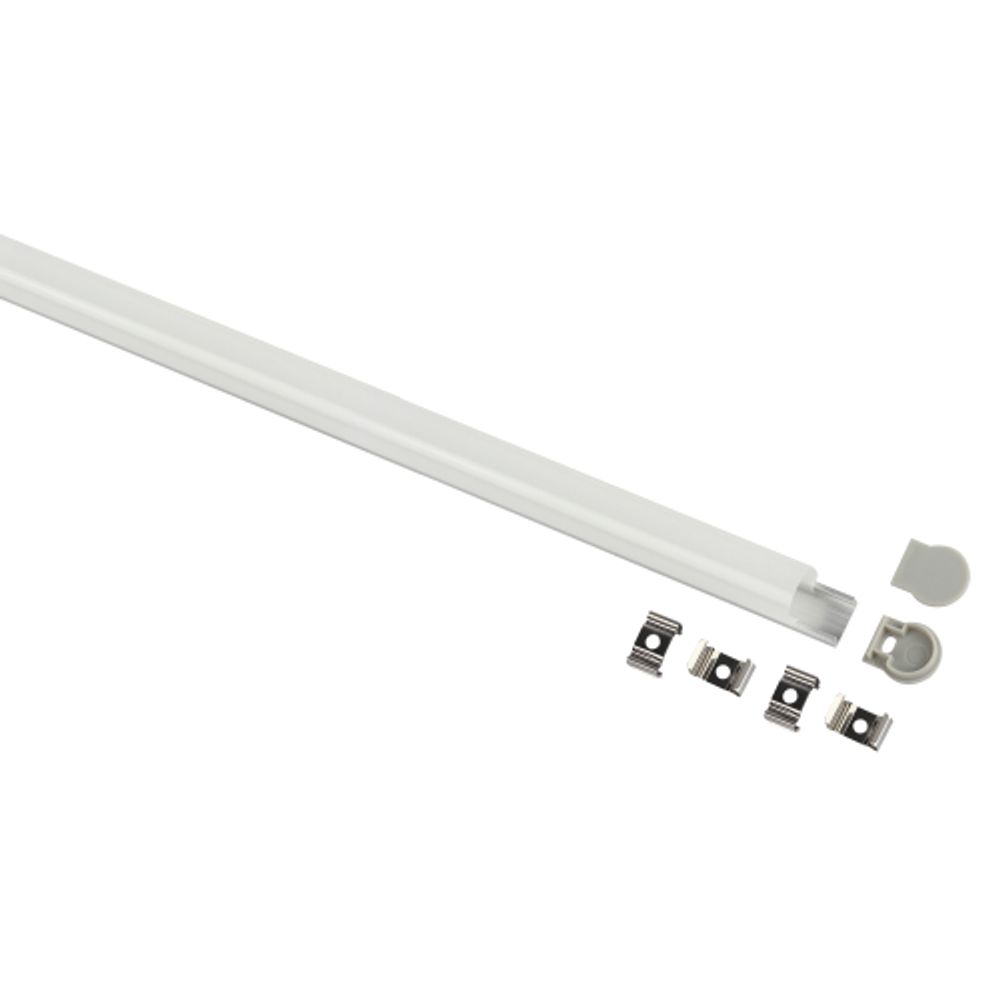 Комплект с накладным анодированным профилем ЭРА 1520 15х20мм 2м