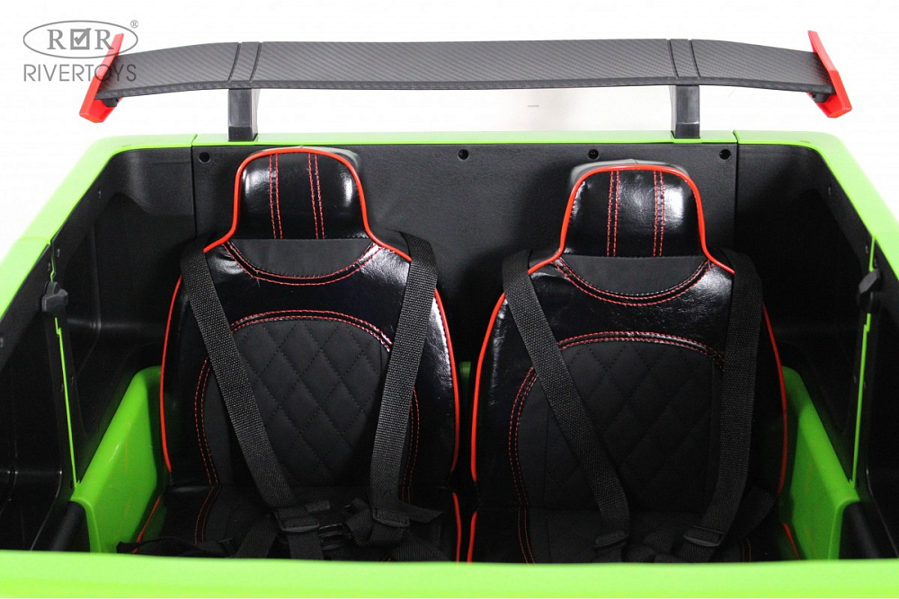Детский электромобиль RiverToys Z888ZZ GREEN/зеленый