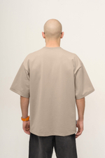 Футболка KUL'TURA OverSize "Basic" Бежевый