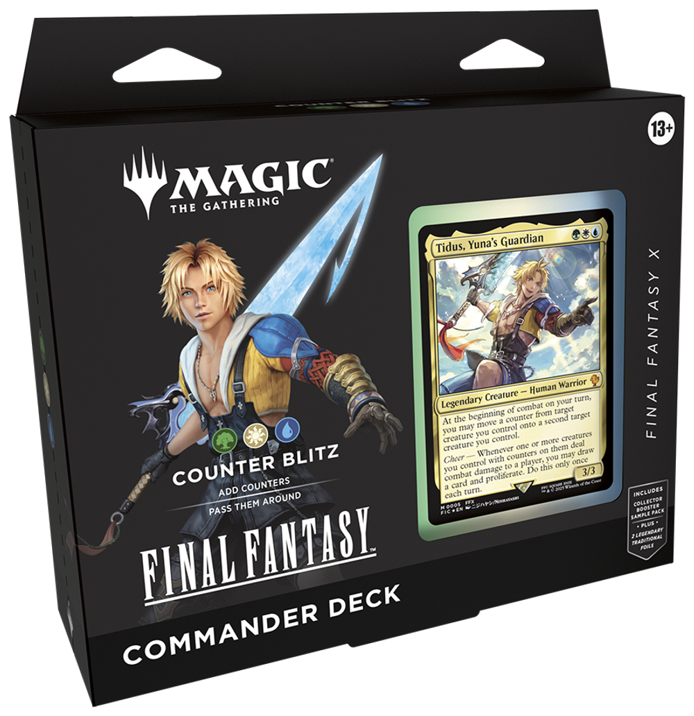 Готовая колода Final Fantasy Commander Deck - Counter Blitz (на английском языке)