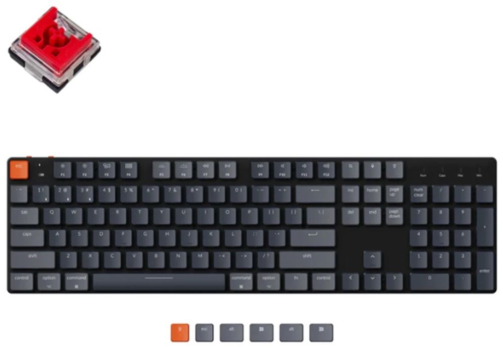 Клавиатура Keychron K5SE-E1-RU черный