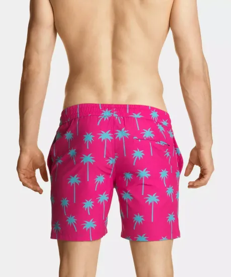 Пляжные шорты мужские Atlantic KMB-205, розовые