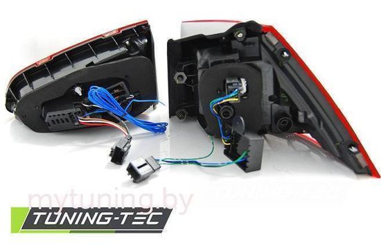 Фонари задние LED SPORT RED WHITE для VW GOLF 7 13-17
