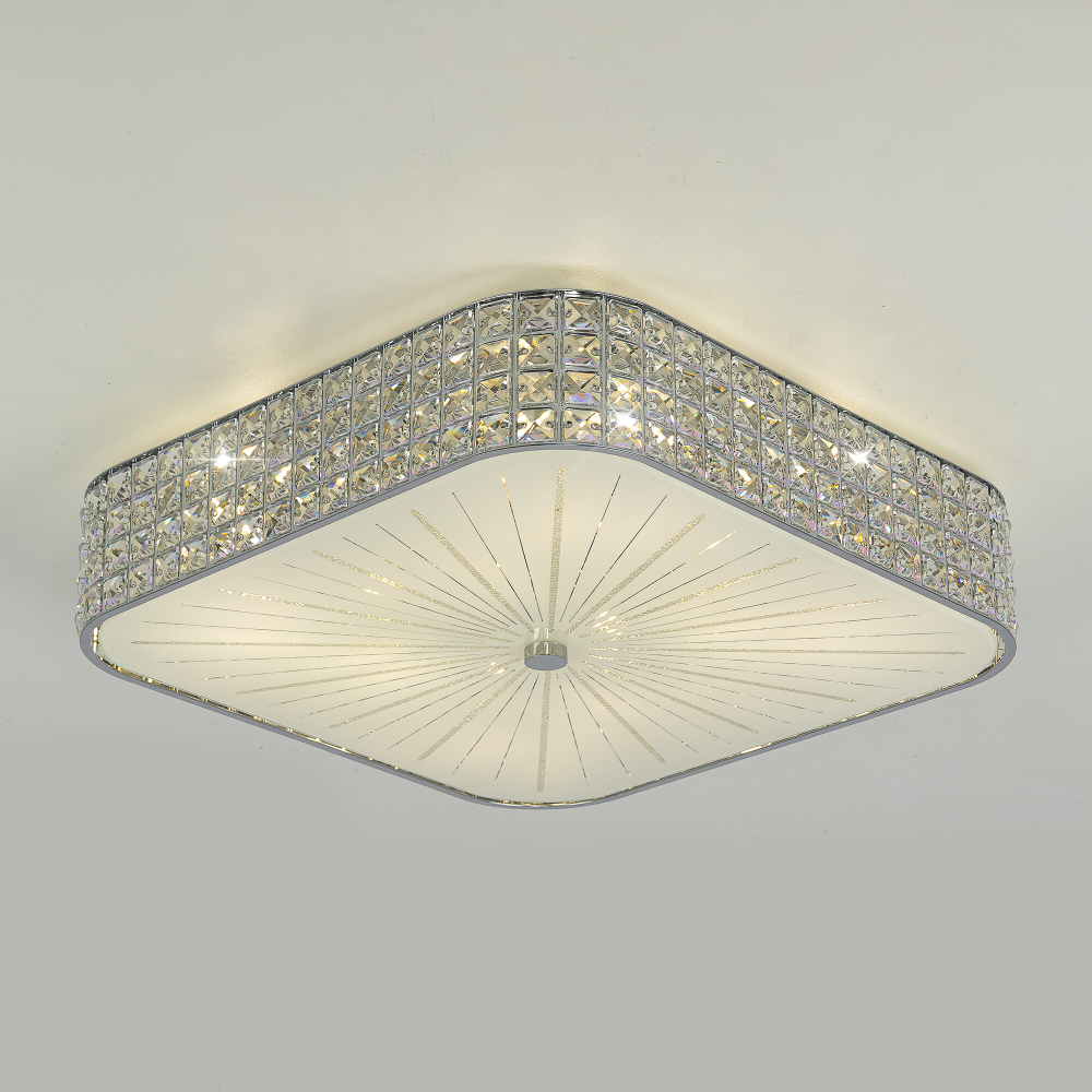 Citilux Портал CL324281 Люстра хрустальная Хром