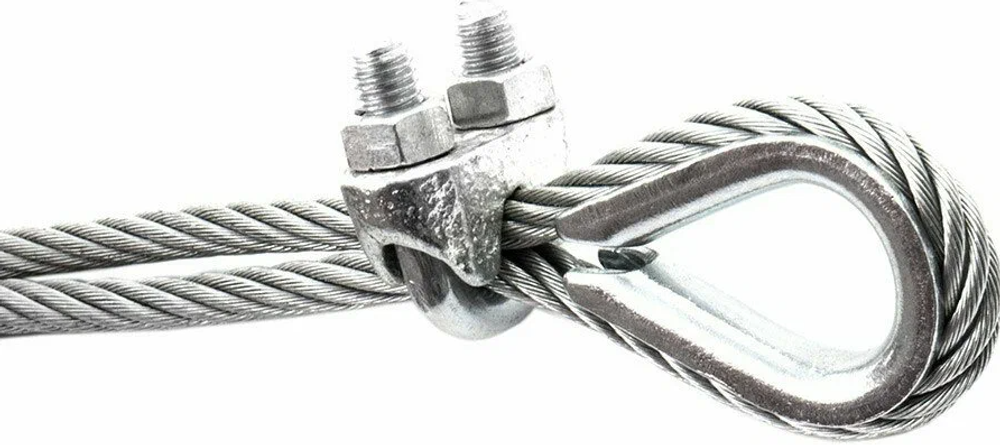 Зажим для троса 4 мм