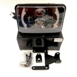 НЕТ - С69 / Фара светодиодная Led 40W, ДХО, С69 (H4, ровная СТГ) (1 шт.)