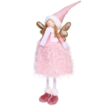 Фигурка новогодняя «ФЕЯ - Волшебный день» 58*21 см, Розовый