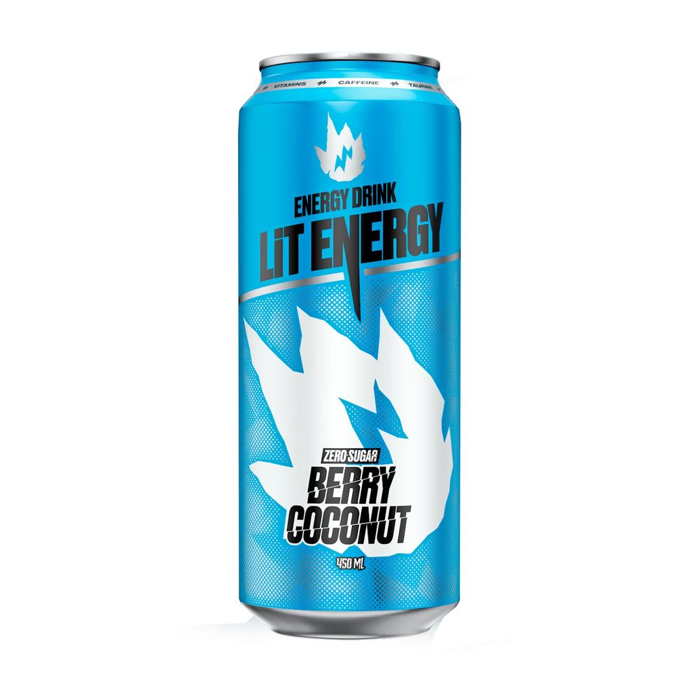 Энергетический напиток "LIT ENERGY"  ЯГОД-КОКОС 0,45л