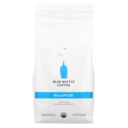 Blue Bottle Coffee, кофе, цельные зерна, сбалансированный вкус, 340 г (12 унций)