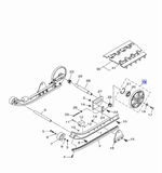 Ролик гусеничного трака Yamaha 8JMG75500000