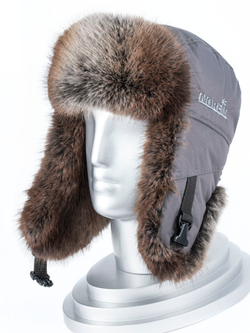 Шапка-ушанка Norfin Extreme PRO Gray, размер L