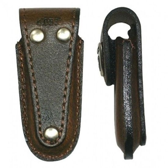 Чехол Victorinox (кожа) на ремень Мод. #4.0531 (коричневый)(22 x72 x34 мм)