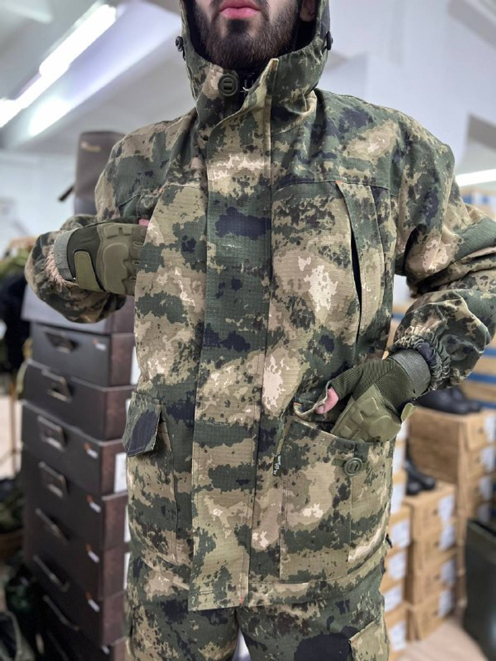 Костюм Горка Деми / мох /