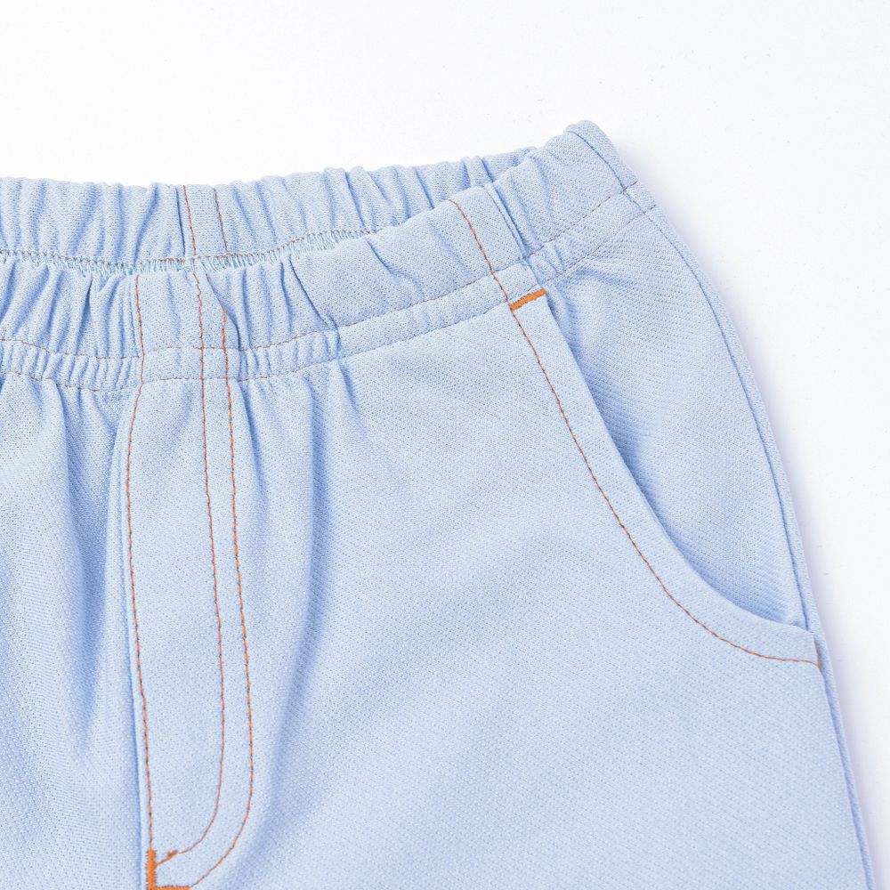 Чиносы из джинскота "Светлый деним"