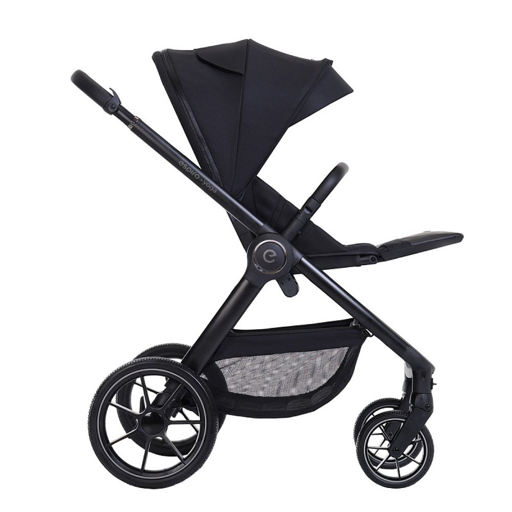 Детская коляска Espiro Yoga 3 в 1 2025 111 calm evening voice of nature/Чёрный (Black 110)