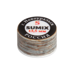 Наклейка для кия "Sumix" ø13,5мм Soft с фиброй 1шт