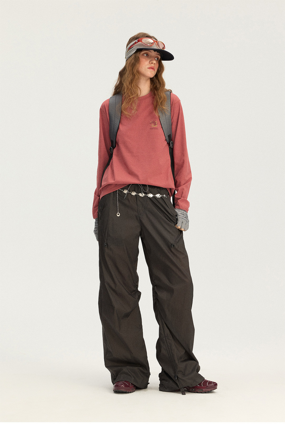 Лонгслив Nothomme Monterest Quick Drying красный