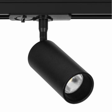 Трековый однофазный светильник LED 8W 3000K 36° A1335PL-1BK чёрный Aero Arte Lamp