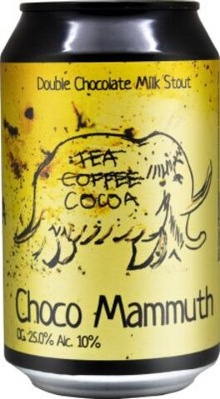 Пиво Одна Тонна Шоколадный Мамонт / One Ton Choco Mammuth 0.33 - банка