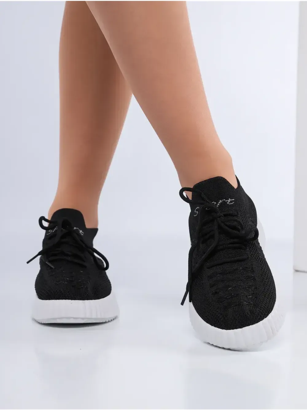 Слипоны на высокой подошве мокасины летние текстильные