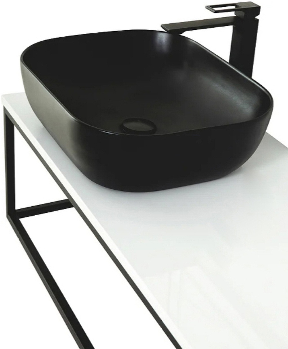 Столешница под раковину BelBagno 120 EK-120-AS-BO-L Bianco Opaco
