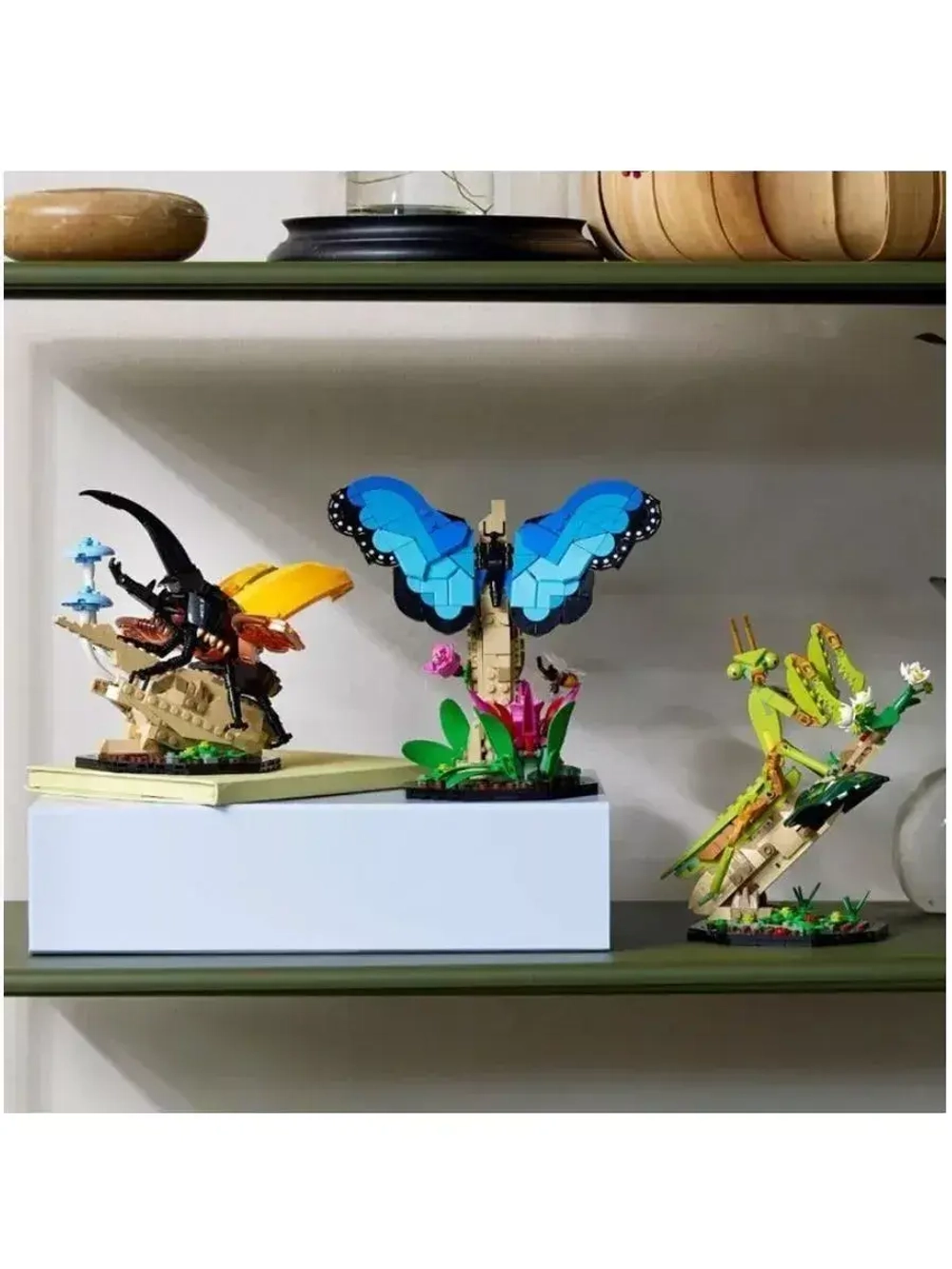 Конструктор Коллекция насекомых 1111 деталей