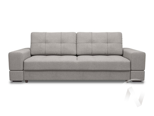 Диван прямой Полярис 3 (БД) LUMA 14 (серый)